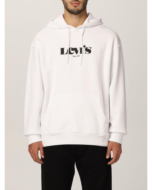 white levi sweatshirt