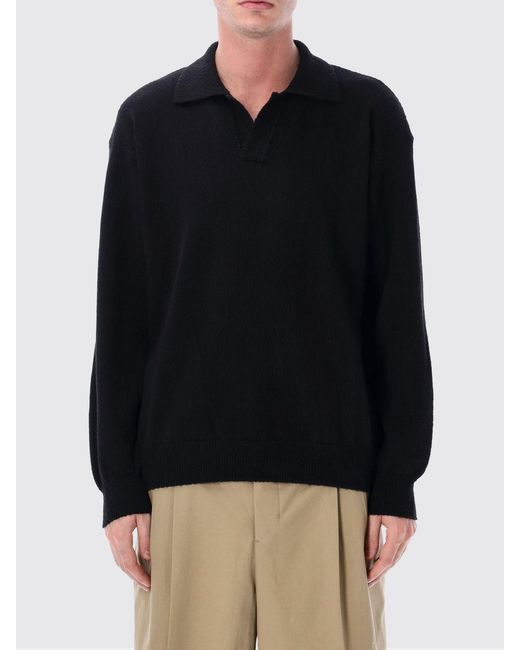 Roberto Collina Blue Cotton Knit Polo Shirt for men