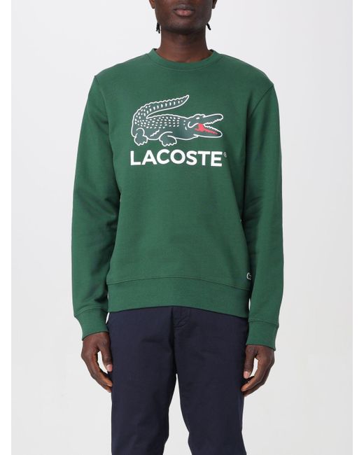 Lacoste Green Sweatshirt for men