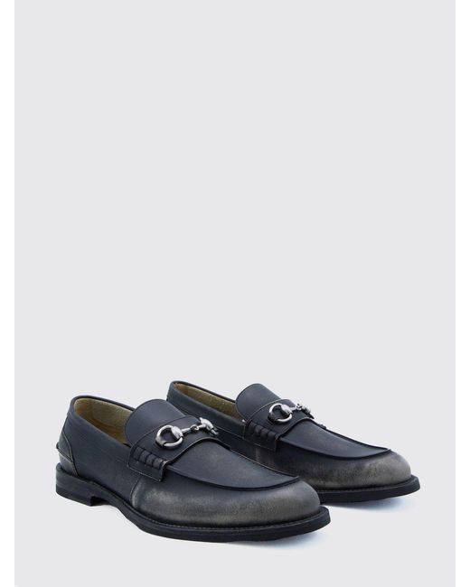 Gucci Blue Horsebit Loafers for men