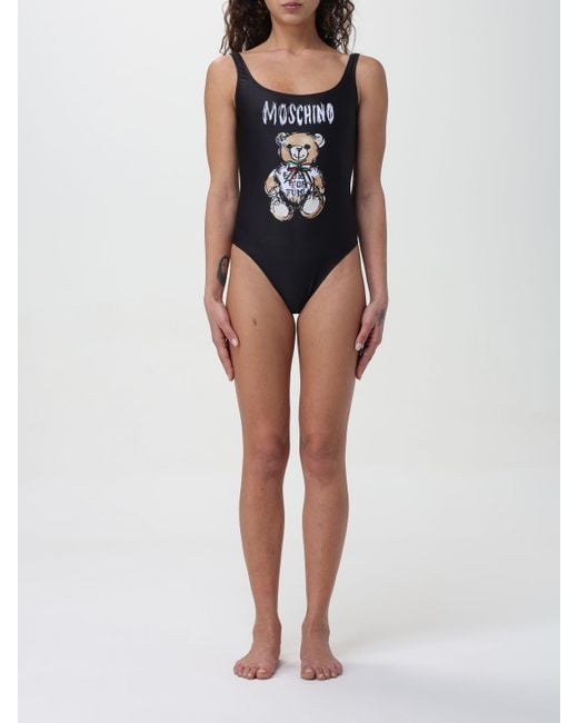 Moschino Couture Black Swimsuit