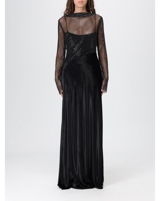 Alberta Ferretti Black Dress