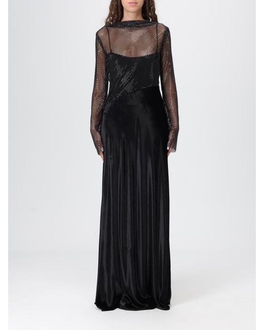Vestido Mujer Alberta Ferretti de color Black