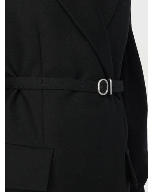 Jil Sander Black Waistcoat