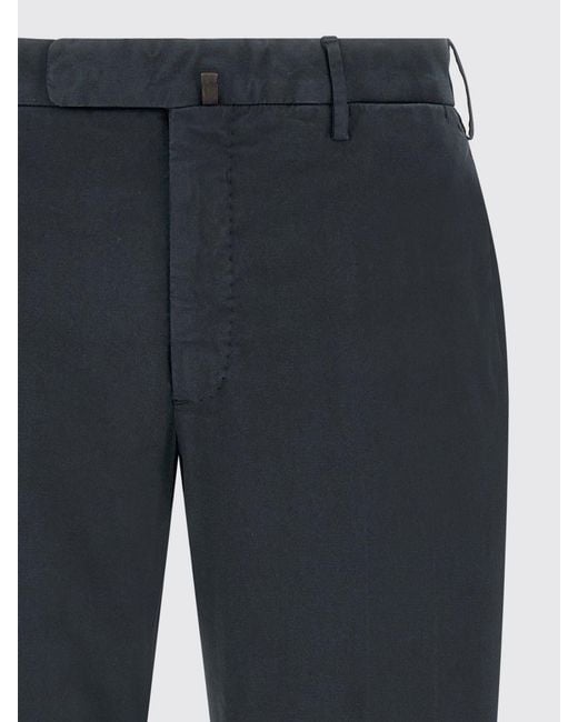 Incotex Blue Tailored Trousers for men