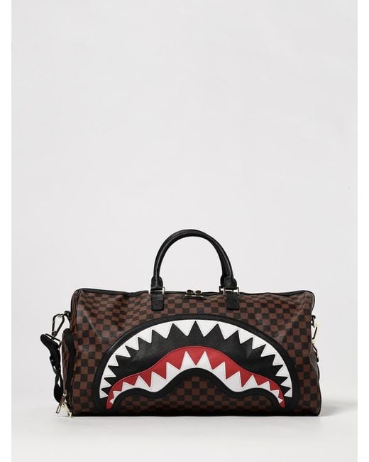 Borsa Sawtooth Sharks di Sprayground in Brown da Uomo