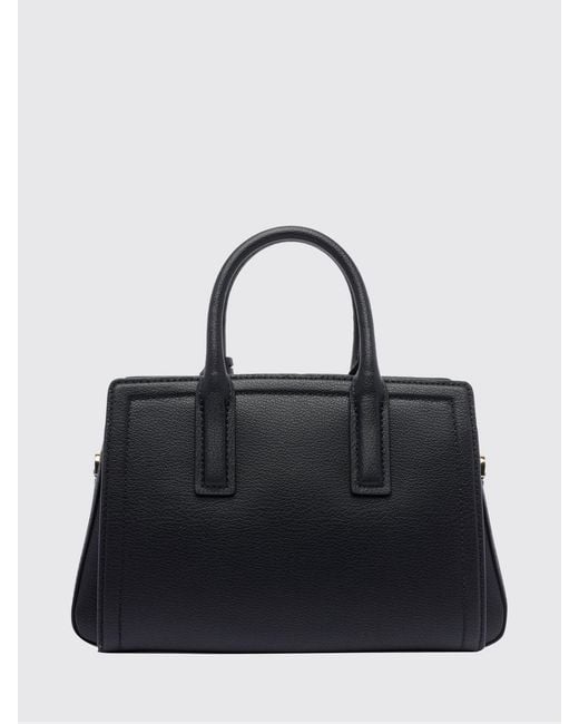 Michael Kors Black Laila Grained Leather Bag