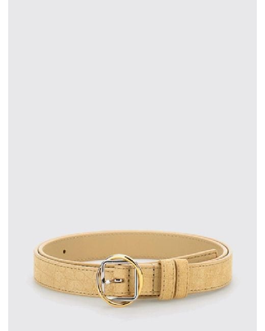 Jacquemus Natural Suede Calf Leather Belt
