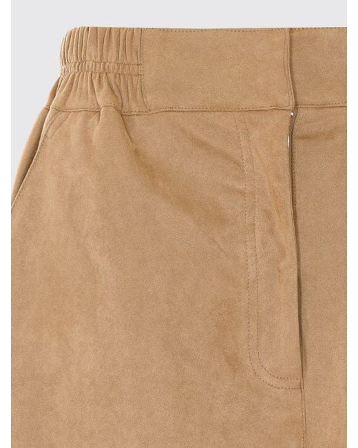 Urbancode Natural Faux Suede Shorts