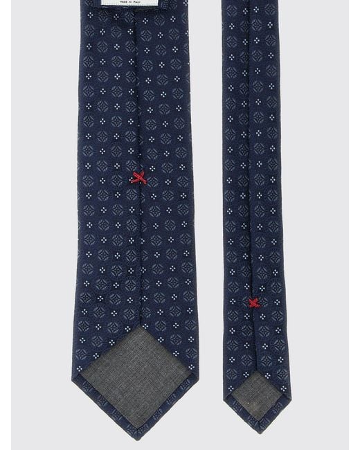 Cravatta di Brunello Cucinelli in Blue da Uomo
