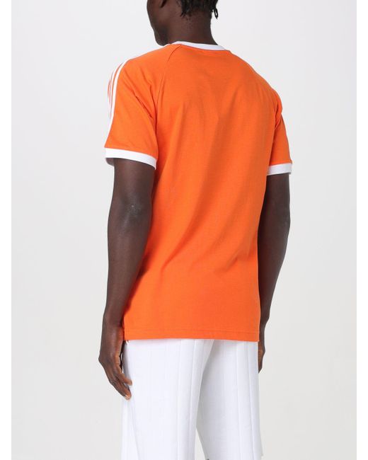 Adidas Originals Orange T-shirt for men