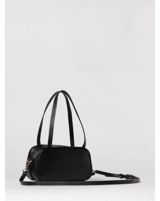 Liu Jo Black Arezu Grained Synthetic Leather Bag