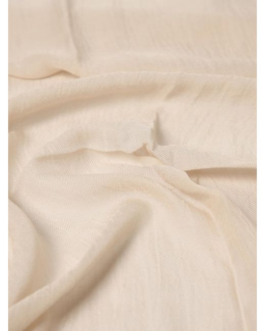 Emporio Armani White Neck Scarf
