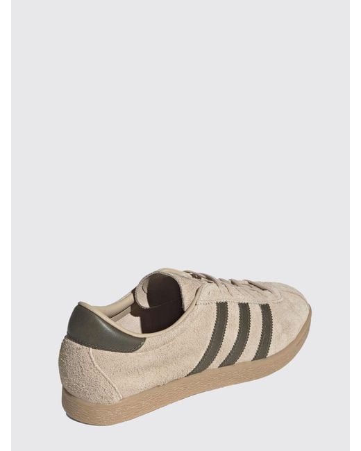 Adidas Originals Natural Suede Tobacco Sneakers for men