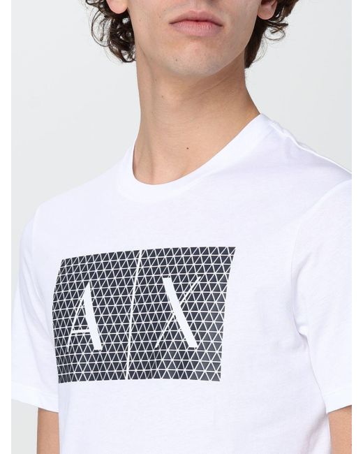 Armani Exchange T-shirt in White für Herren