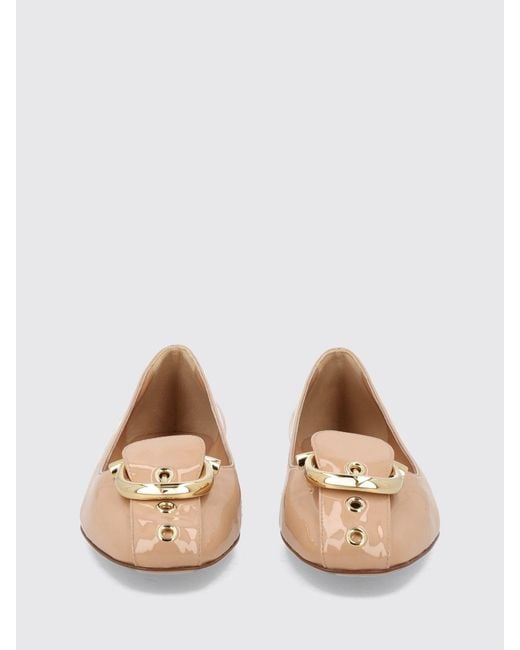 Ferragamo Pink Flat Shoes