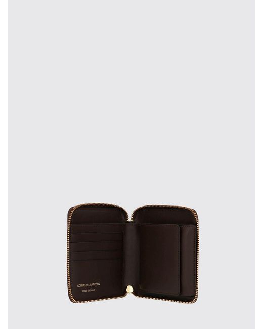 Comme des Garçons White Leather Wallet for men