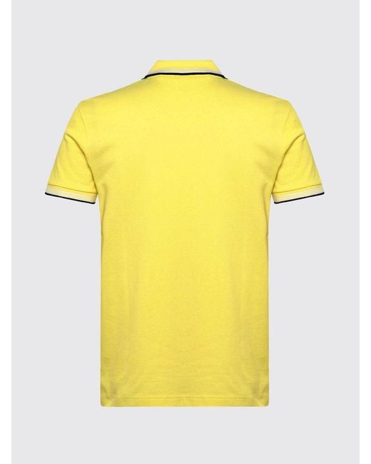 Boss Yellow Basic Cotton Polo Shirt for men