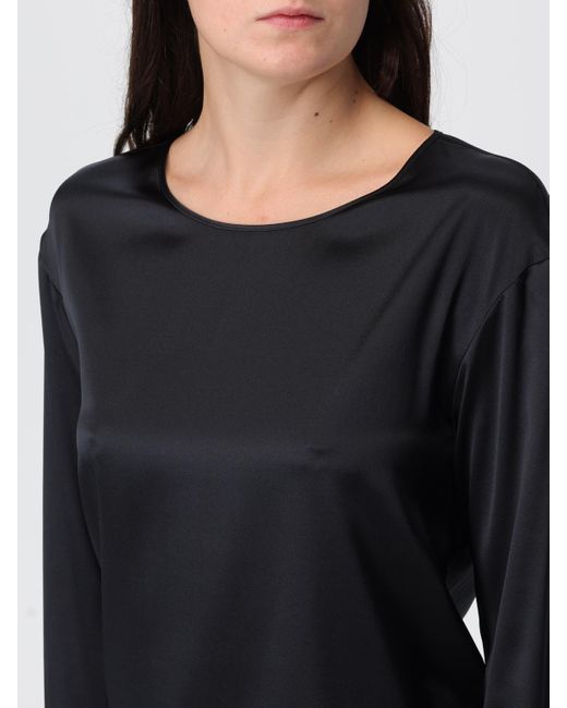 Emporio Armani Blue Silk Blouse