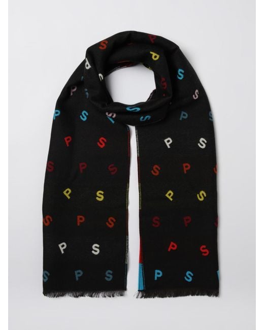 Paul Smith Black Scarf for men