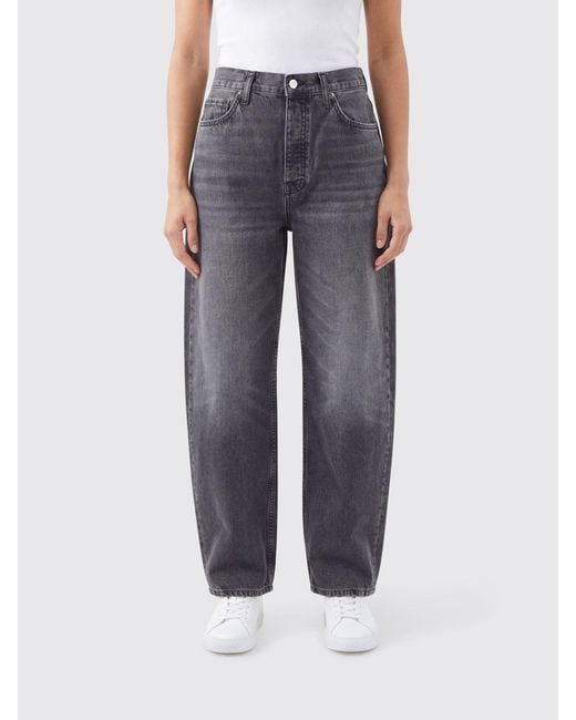Anine Bing Blue Baggy Denim Jeans