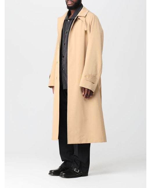 AURALEE Coat in Natural for Men | Lyst