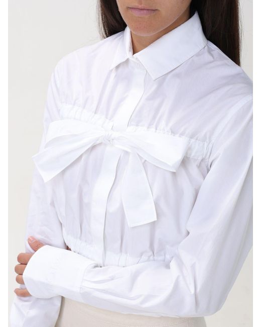 Camisa Patou de color White