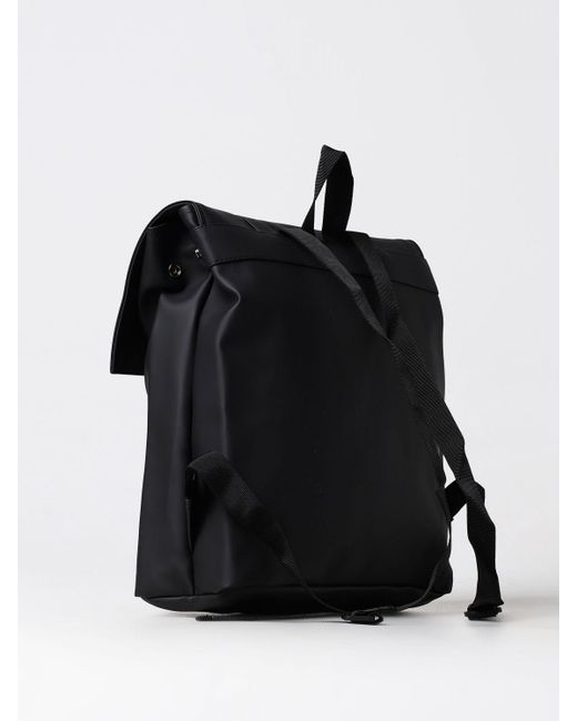 Rains Black Backpack for men