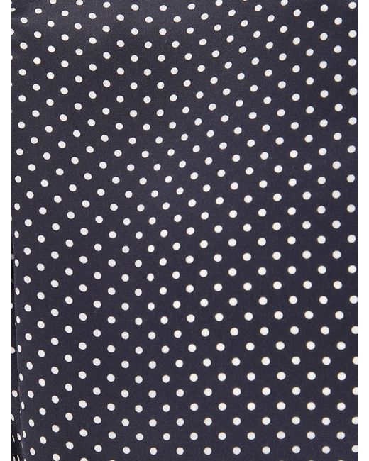 Tom Ford Blue Polka Dot Silk Shirt for men