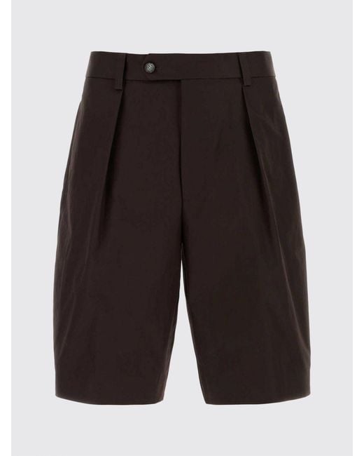 Boss Black Regular Fit Tailored Cotton Bermuda Shorts With Slash Pockets for men