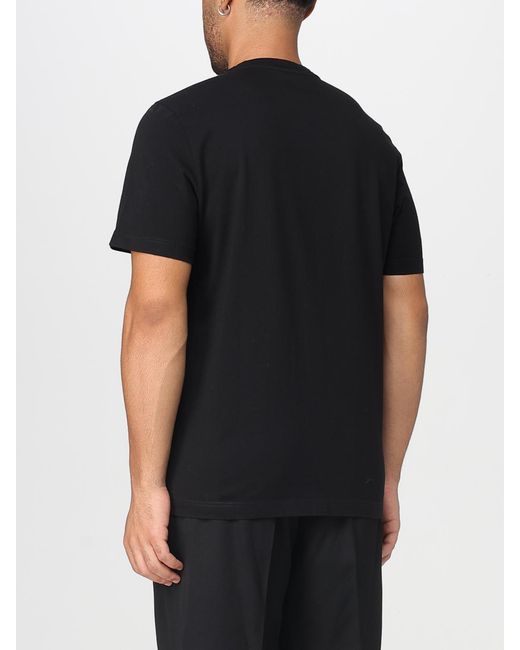 Golden Goose Deluxe Brand Black Cotton T-Shirt for men