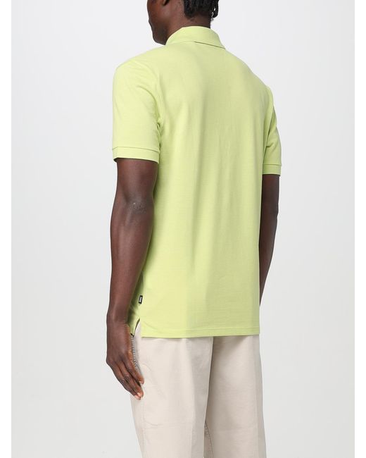 Polo Basic di Boss in Yellow da Uomo