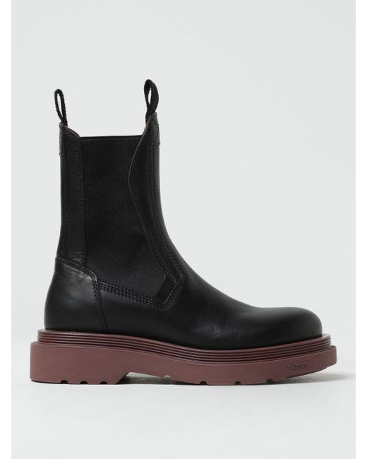 Buttero Flat Ankle Boots in Black Lyst UK