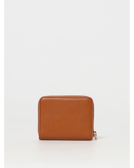 Liu Jo Brown Zip Around Wallet