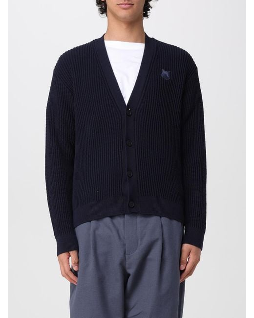 Maison Kitsuné Blue Maison KitsunÉ Sweatshirt for men
