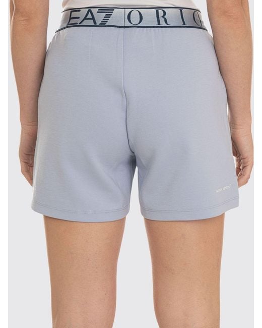 EA7 Blue Shorts