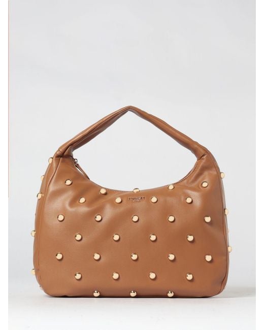 Twinset Brown Hobo Bag