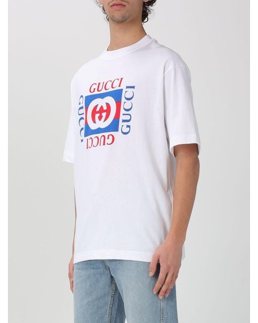 Gucci White T-Shirt for men
