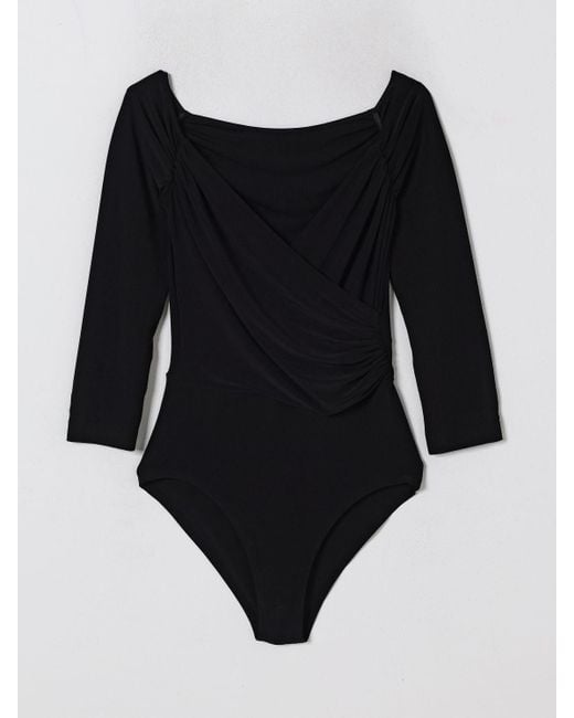 Body Mujer Norma Kamali de color Black