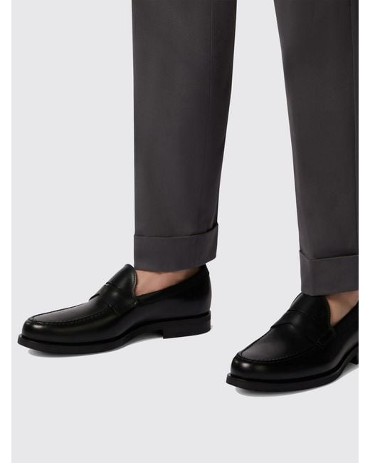 Tod's White Leather Loafers for men