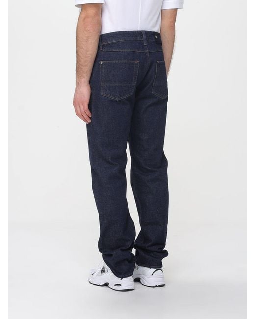 Stone Island Blue Five Pocket Jeans for men