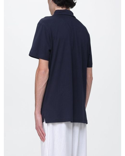 Emporio Armani Blue Polo Shirt for men