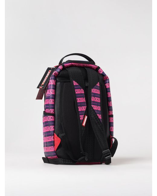 Sprayground Pink Backpack for men