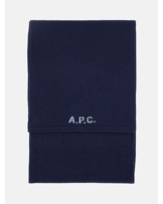 A.P.C. Schal Herren in Blue für Herren