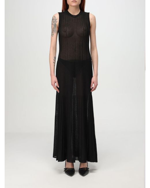 ワンピース FEDERICA TOSI Woman Dress Black FTE23AB1580GG0046 0088 Backless Long Dress Black | Maxi dresses Collection 2023