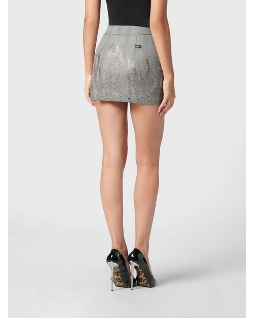 Philipp Plein Black Skirt