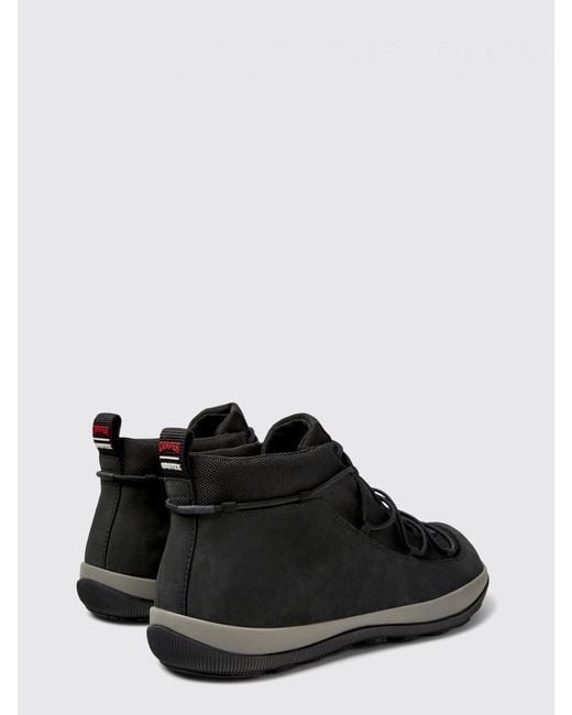 Camper Black Peu Pista Gm Gore-Tex And Nubuck Sneakers for men