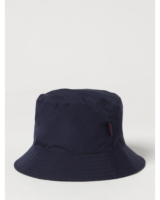 Barbour Blue Nylon Hat for men