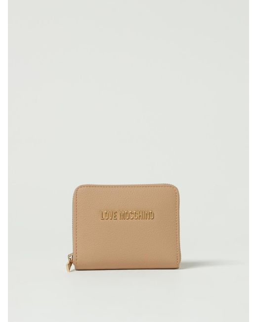 Portefeuille LOVE MOSCHINO Femme – Multicolore Rose, Modèle JC5731, Neuf Avec étiquettes
