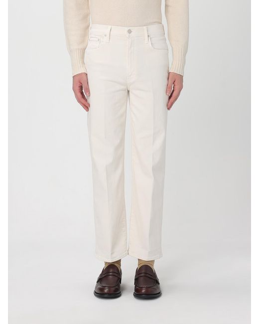 Jeans Basic di Mother in Natural da Uomo